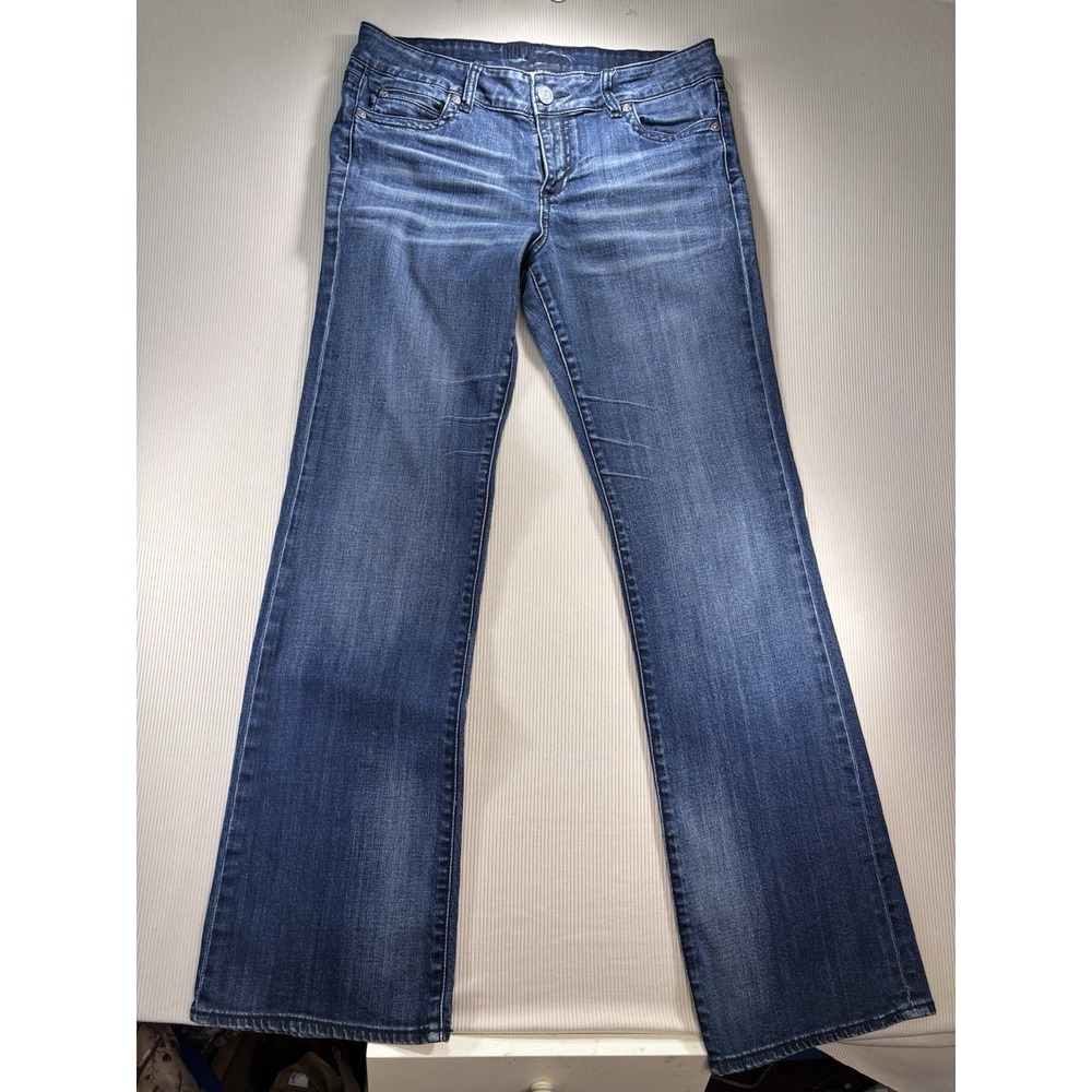 Kit From The Kloth Dark Wash Bootcut Jeans 12 (35X34) Mid Rise Cowgirl Rodeo